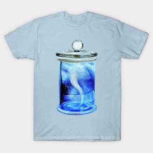 Thunder hurricane twister bottle - Painting T-Shirt